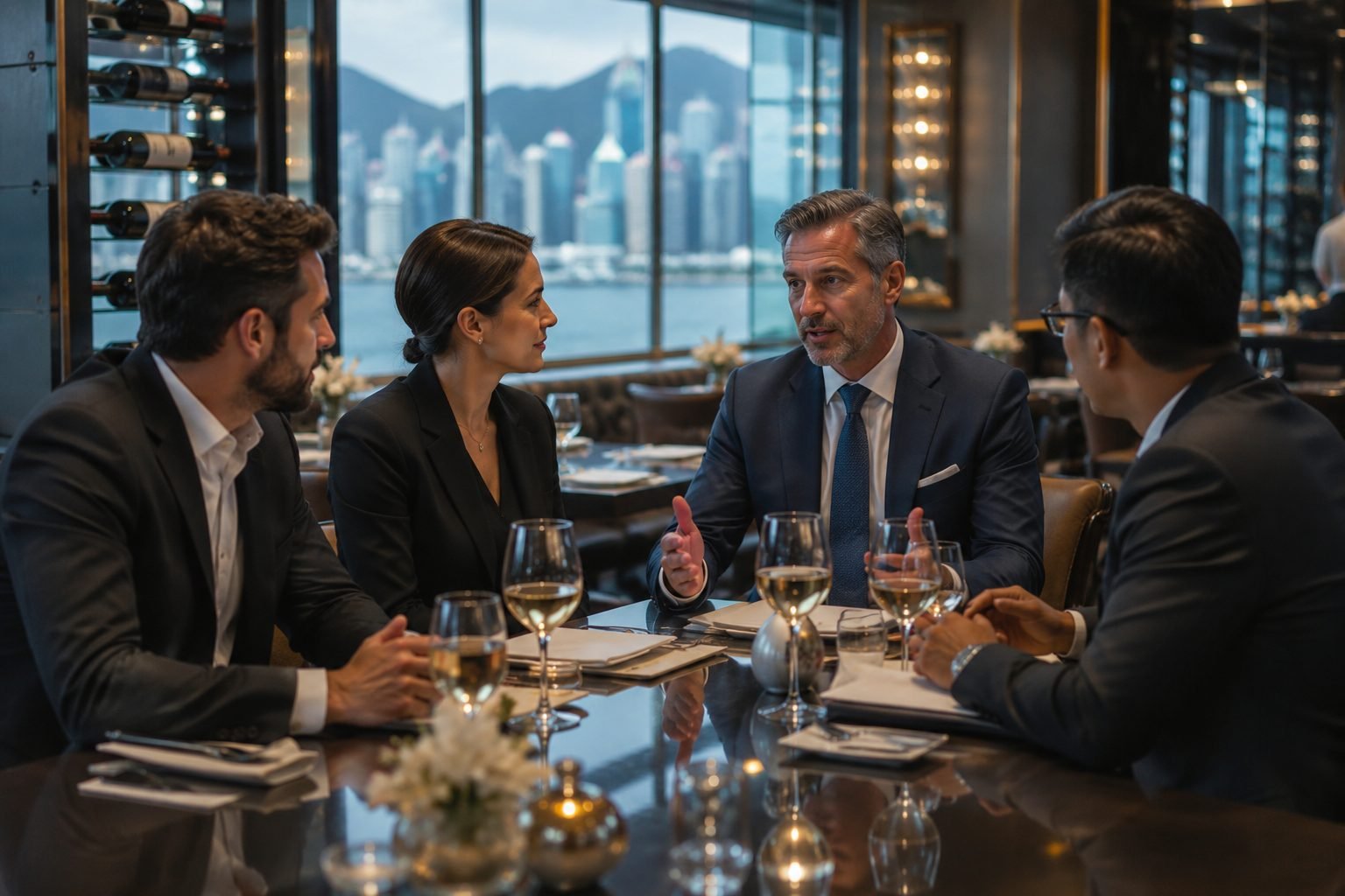 Executive advisory discussion on AI strategy
